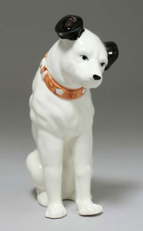 Amazon.co.jp: 日本ビクター 京都工芸 ニッパー犬置物 №4 : おもちゃ