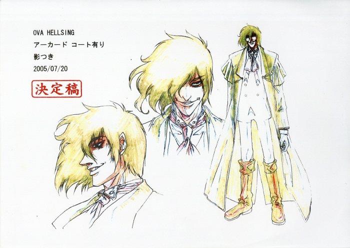 優れた品質 HELLSING -ヘルシング- 設定[制作素材] OVA 原画、設定資料集