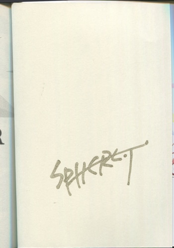 天空スフィア 直筆サイン本「Fate/Grand OrderアンソロジーコミックSTAR」