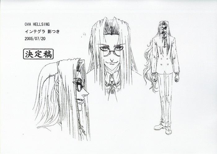 OVA HELLSING（ヘルシング） 設定資料 338枚