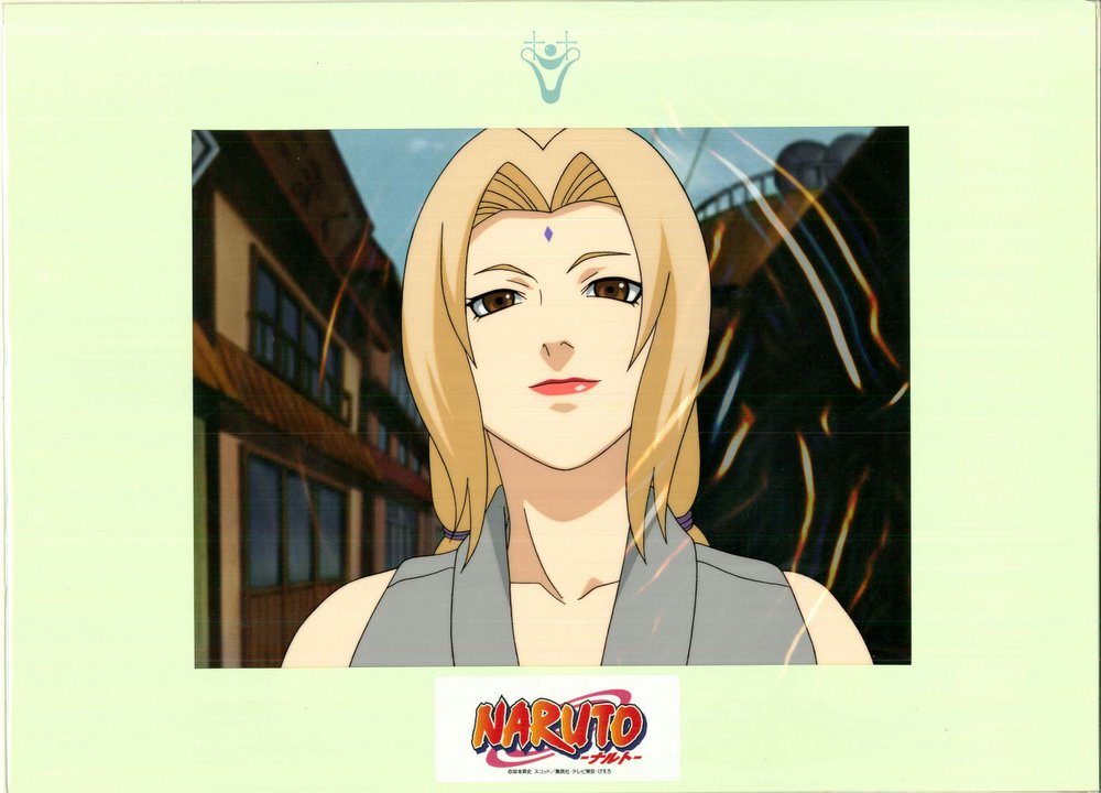 Naruto ナルト 綱手 複製セル画