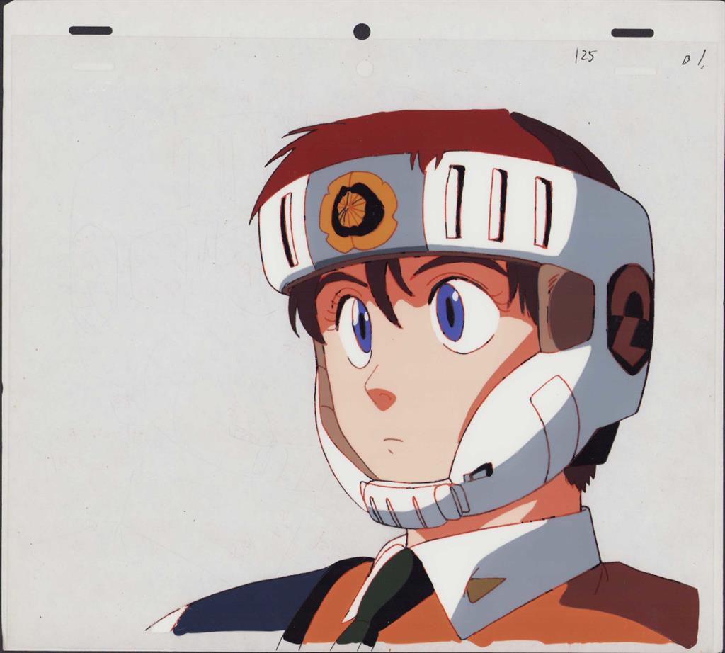機動警察パトレイバー セル画 咳き込む