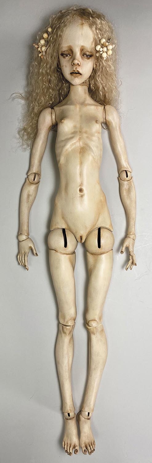 6201］ 創作人形 老天使 EW-7