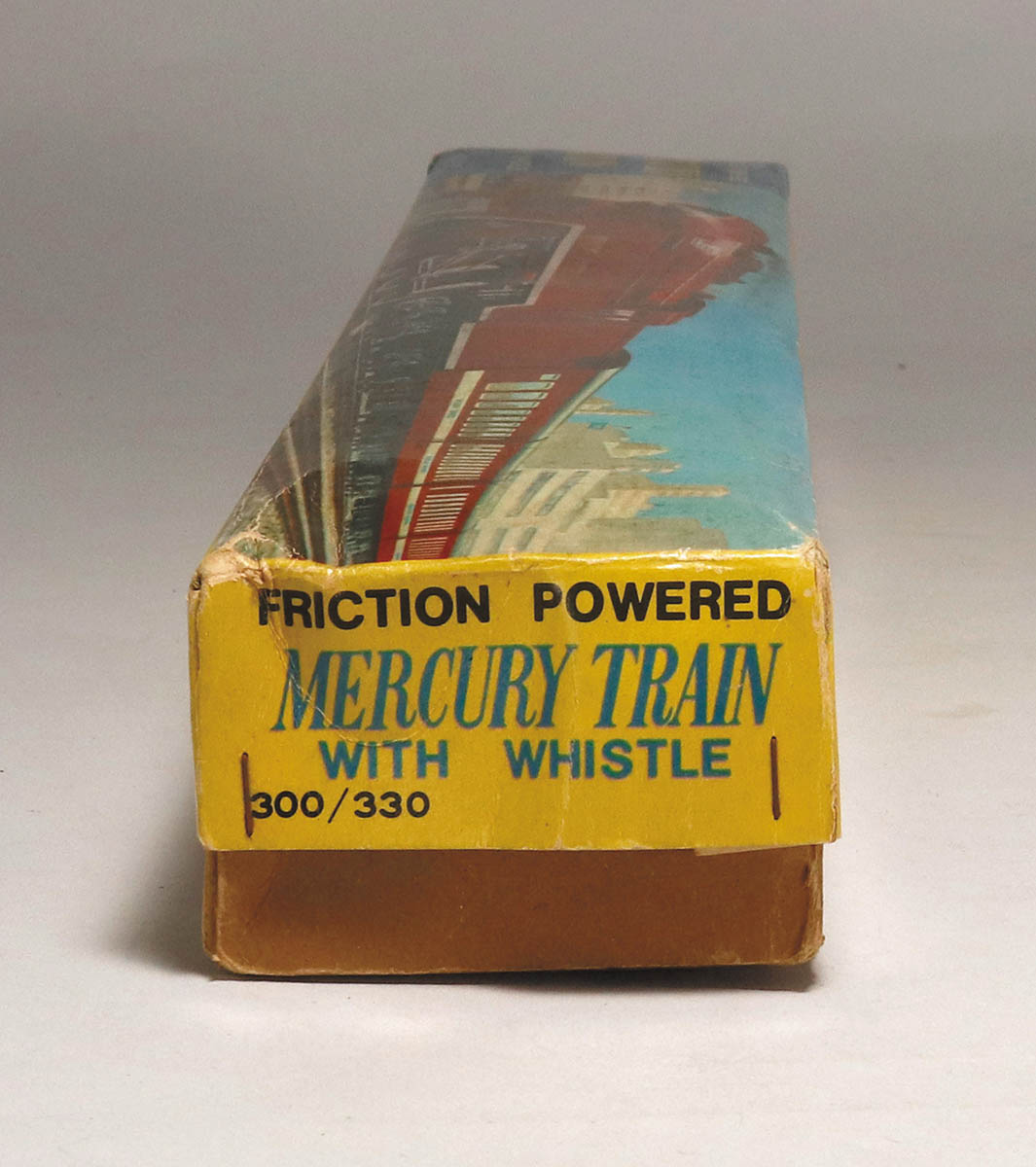 格安NEW寺井商店 MERCURY TRAIN with WHISTLE/マーキュリートレイン ブリキ 列車 フリクション 1960年代 当時物 箱付 雑貨 鉄道