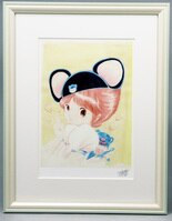 てぃんくる カラー複製イラスト「PADDA ORYZIVORA Pink」