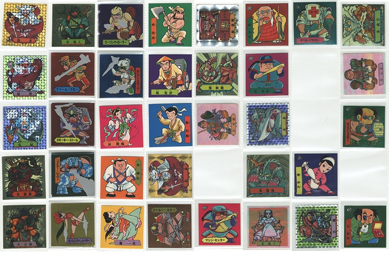 バトル四皇帝 第2弾企画書＆シールセット