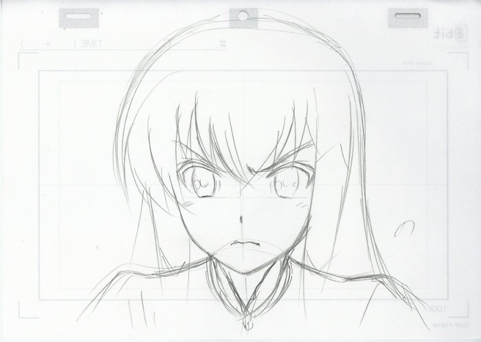 異世界はスマートフォンとともに 原画 ラフ画2枚 異世界はスマートフォンとともに。 ラフ原画