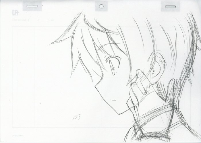 異世界はスマートフォンとともに。 ラフ原画