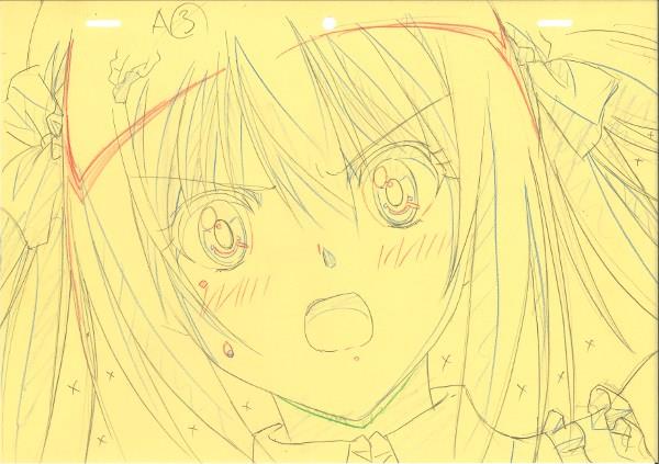 お歳暮 2024 クイーンズブレイド アニメ原画 その他