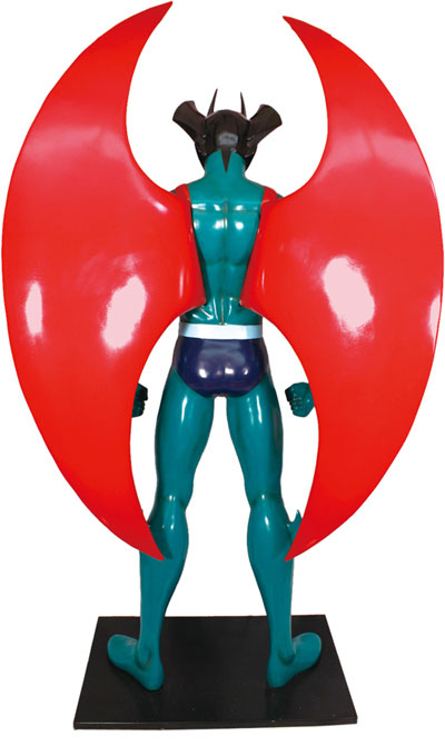 ☆デビルマンエンディングシーンの特大フィギュア ATS製 アラフィフ世代くびったけ！「デビルマン」がフィギュアになった