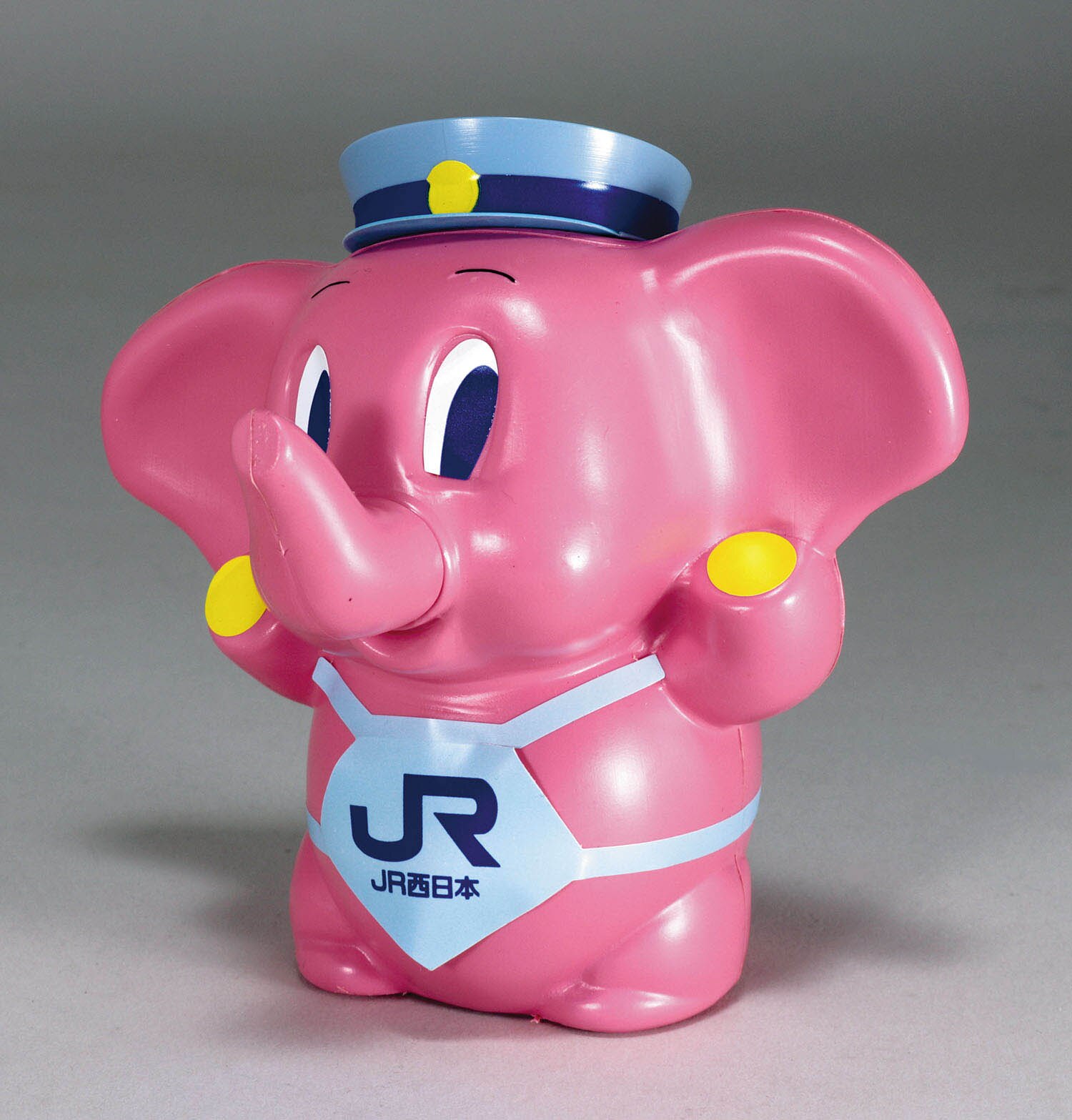 JR西日本　金庫　貯金箱 キク象貯金箱