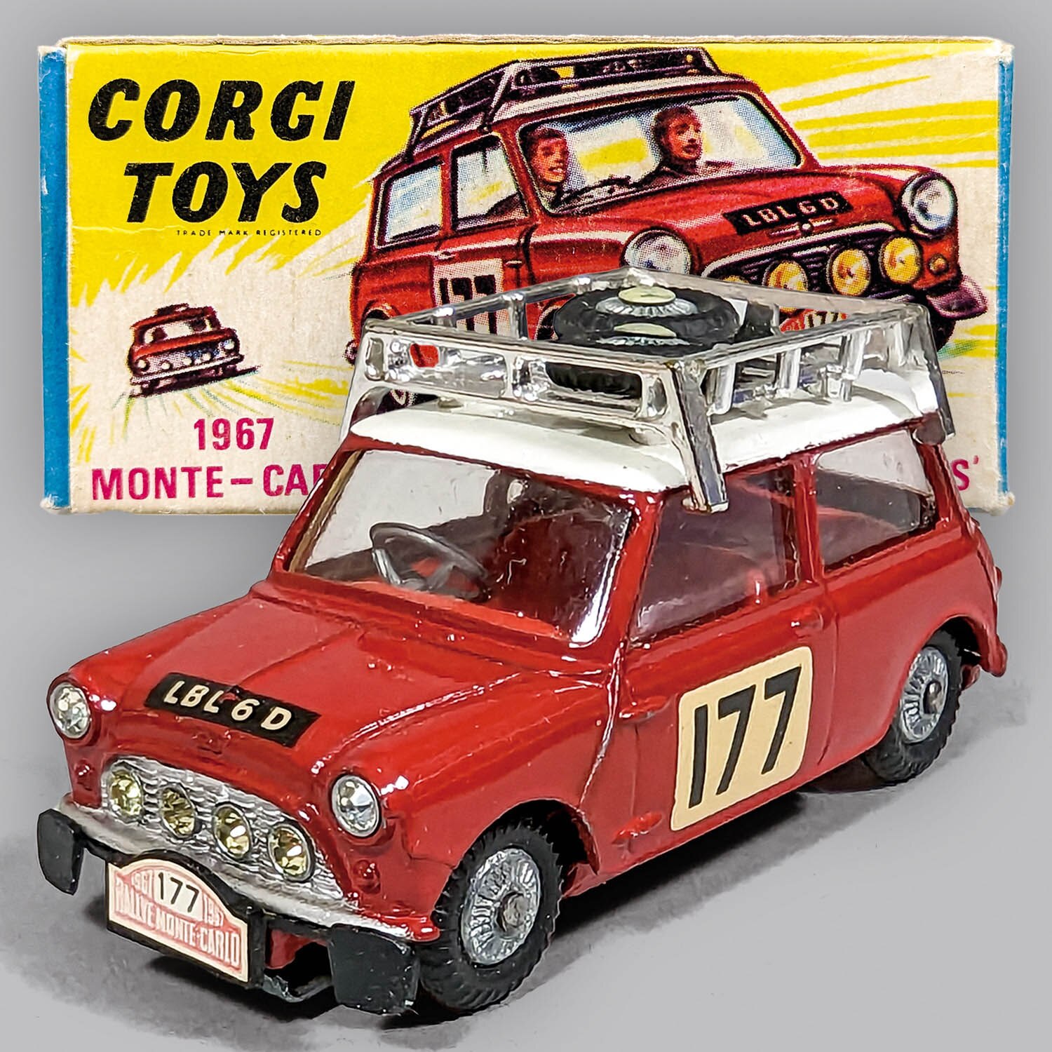 コーギー 339 モンテカルロ winner B.M.C ミニクーパー コーギー 339 モンテカルロ winner B.M.C ミニクーパー