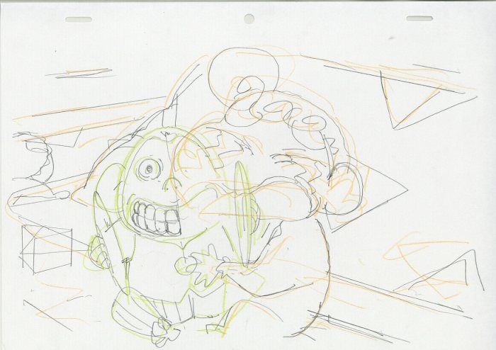 クレヨンしんちゃん ラフ原画 クレヨンしんちゃん ラフ原画