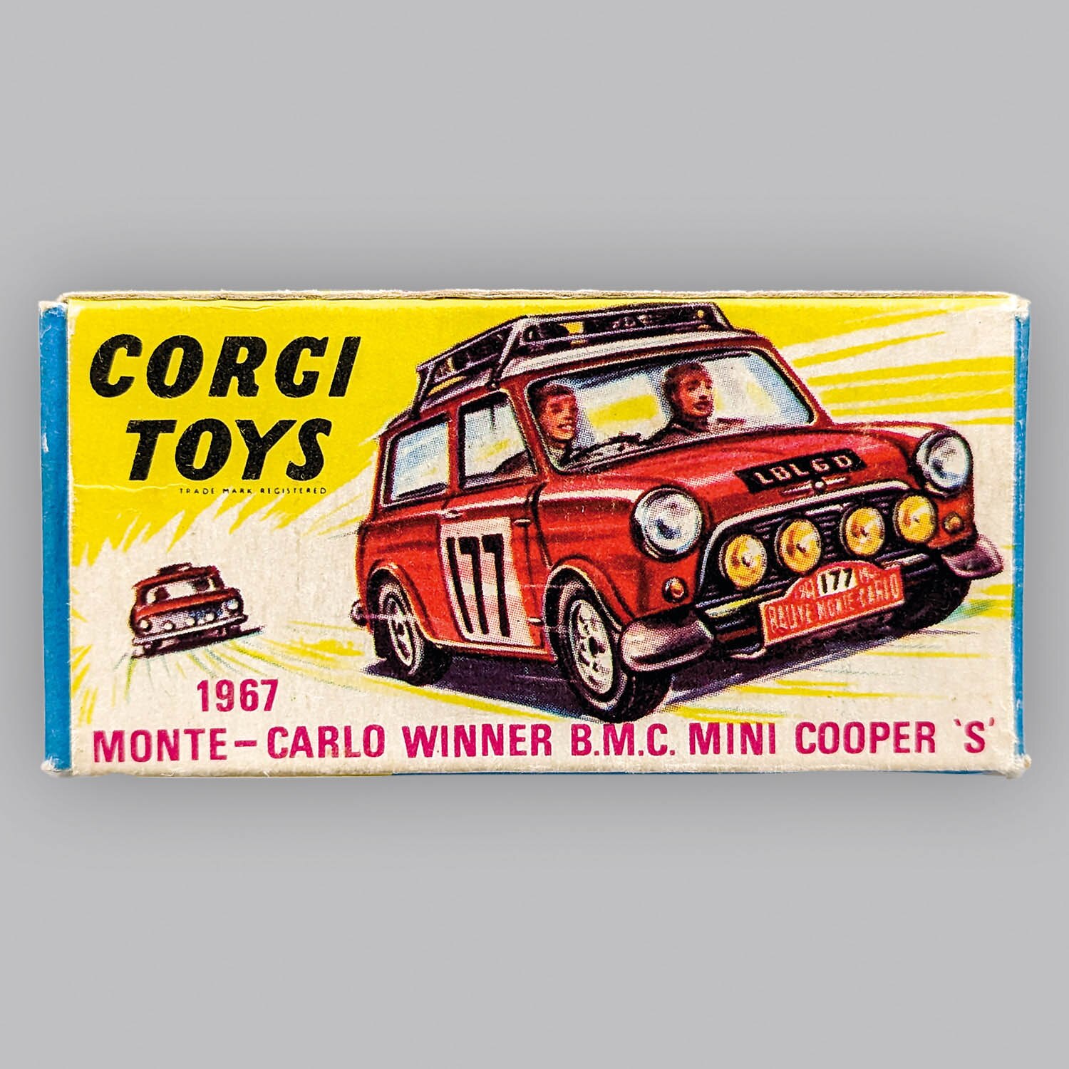 レア！ CORGI コーギ ミニクーパー No.204 ミニカー オレンジ 激レア
