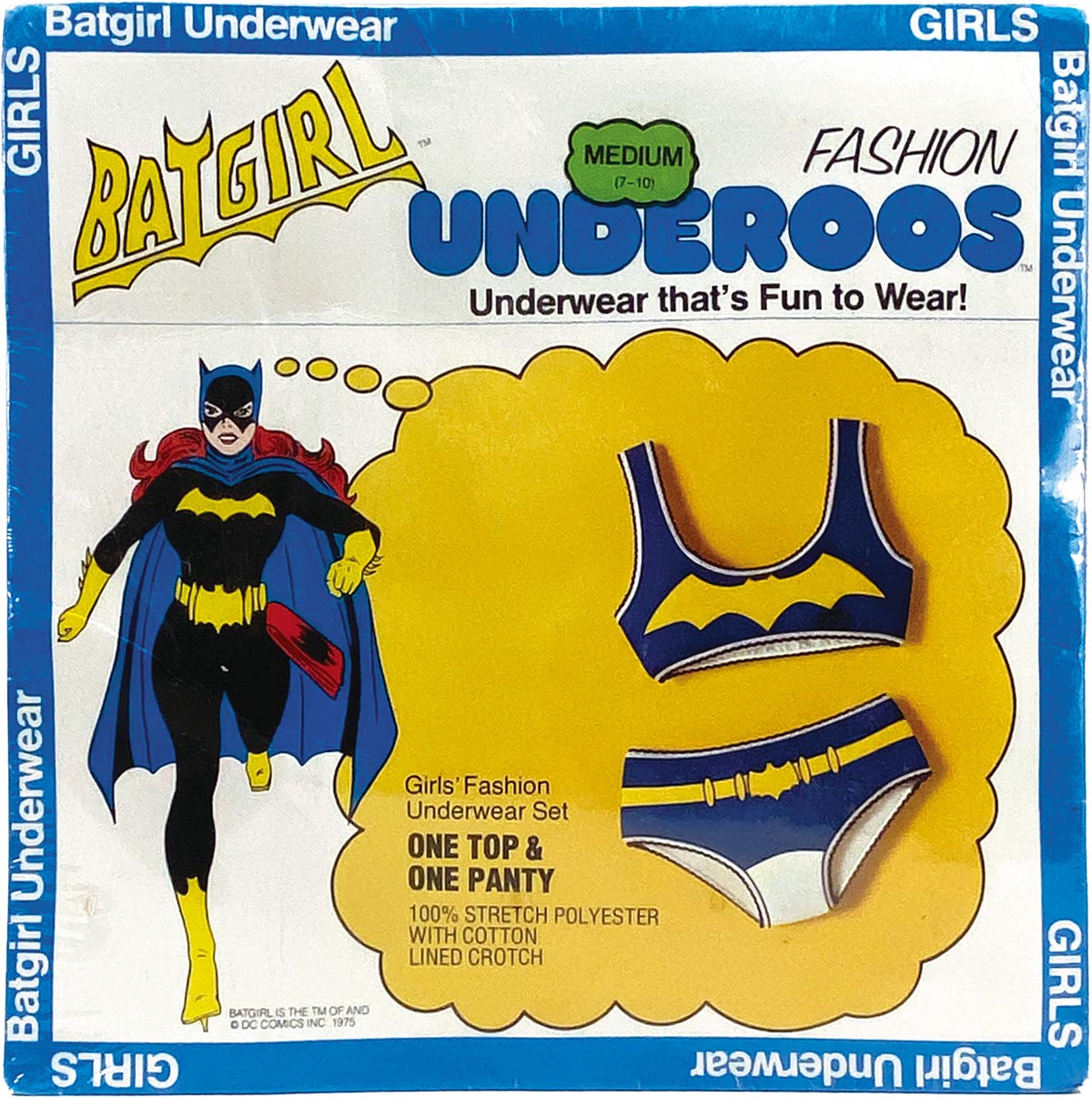 Batgirl Fashion Underoos