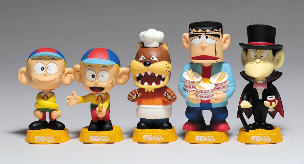 怪物くん ユラユラ首振りマスコット 全5種セット