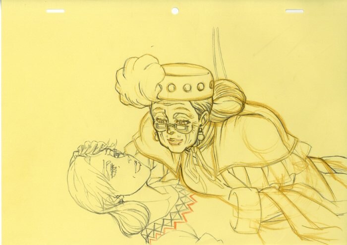 ジョジョの奇妙な冒険 スターダストクルセイダース ラフ原画