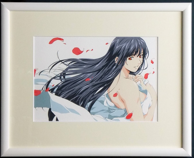 堀部秀郎 カラー複製イラスト「Yours～風に吹かれて～」