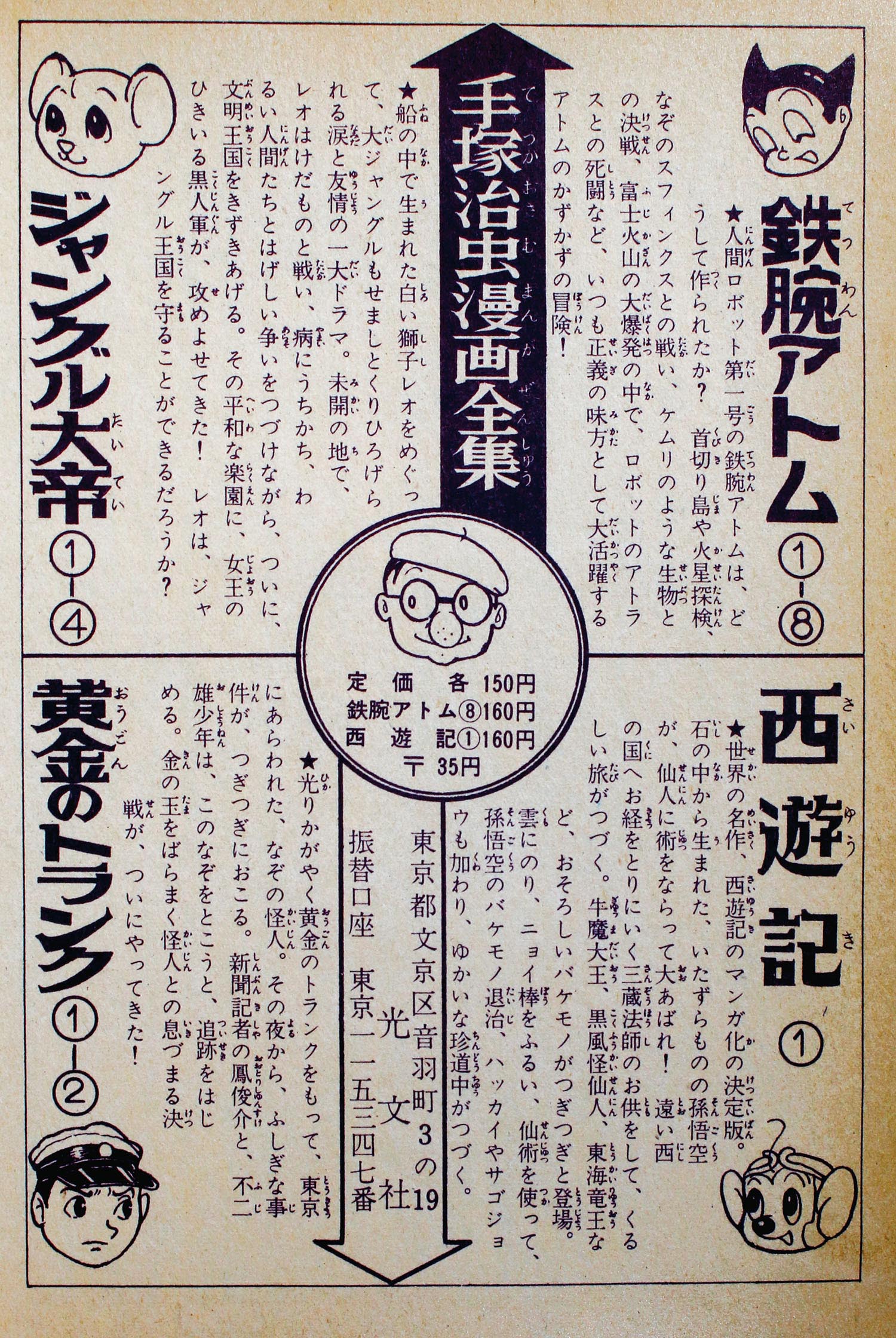 光文社/手塚治虫「西遊記1」