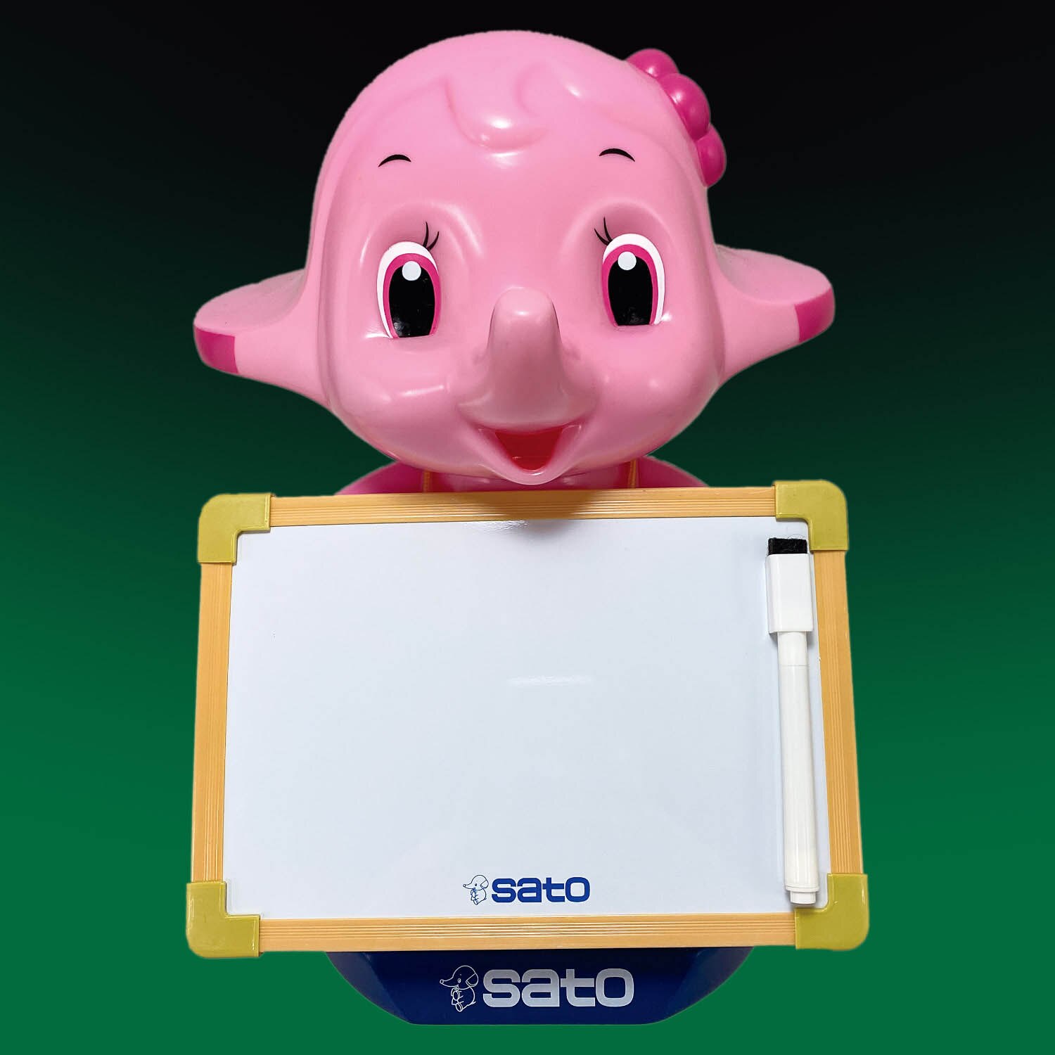 佐藤製薬 サトコちゃんメッセージボード付き30cmコインバンク