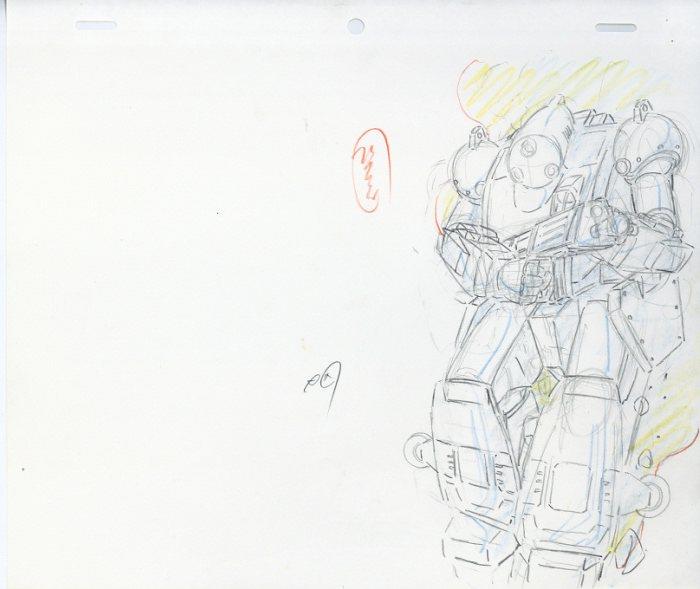装甲騎兵ボトムズ 原画