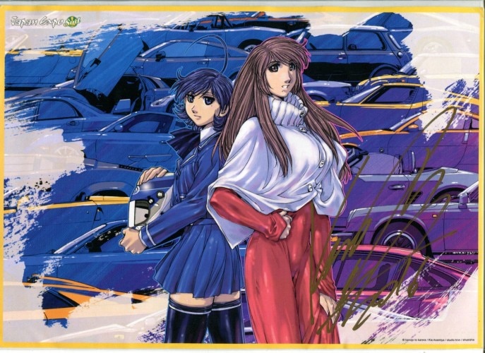 Amazon.co.jp: 彼女のカレラ Tシャツ 麻宮騎亜 原画展 2013