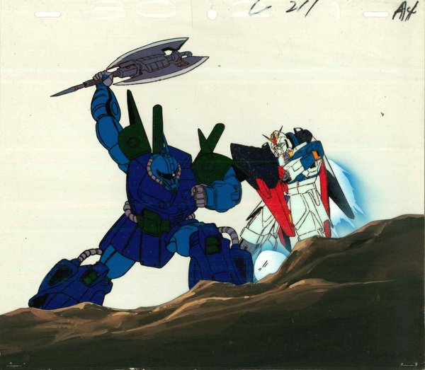 機動戦士Ζガンダム Zガンダム セル画