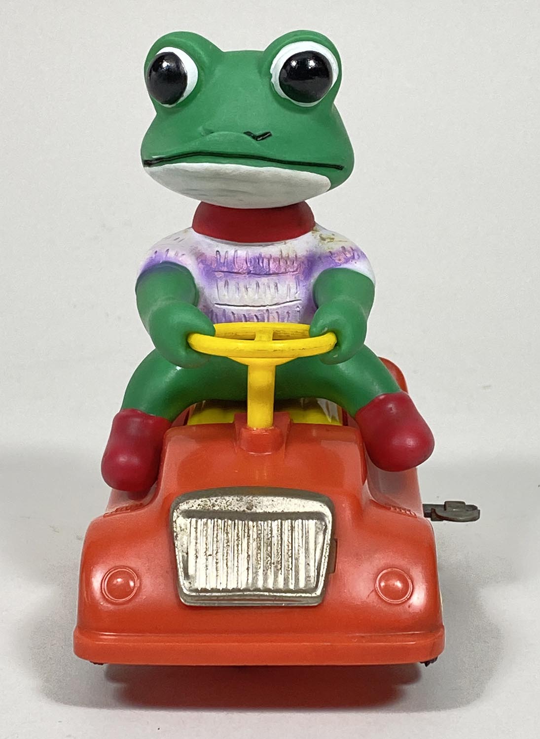 1051] 増田屋 ケロヨンベビーカー 車体赤