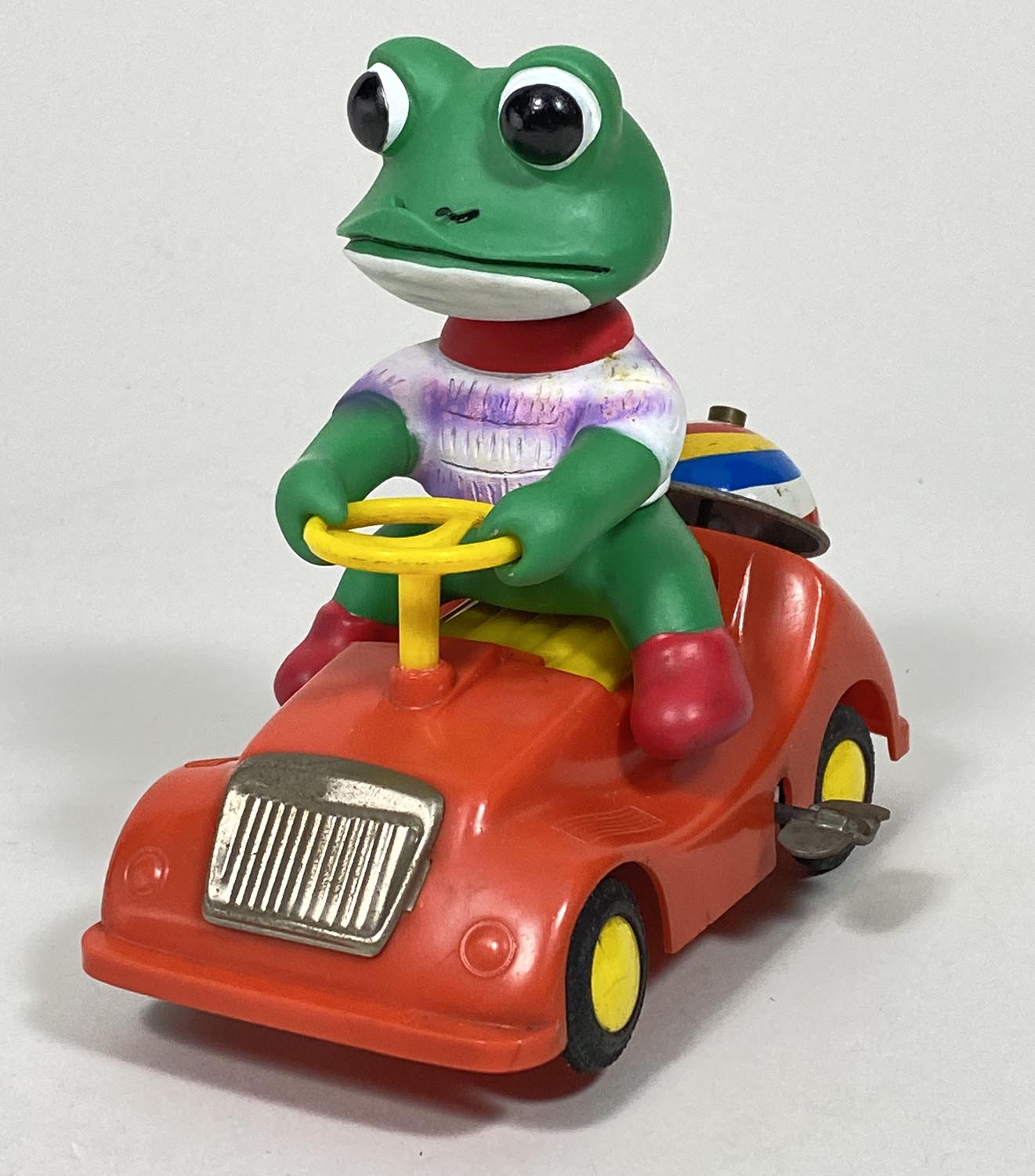 1051] 増田屋 ケロヨンベビーカー 車体赤