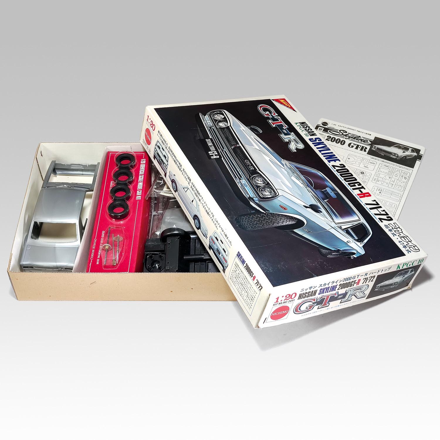 6622］ ニチモ 1/20 スカイライン 2000GT-R 46年・47年式