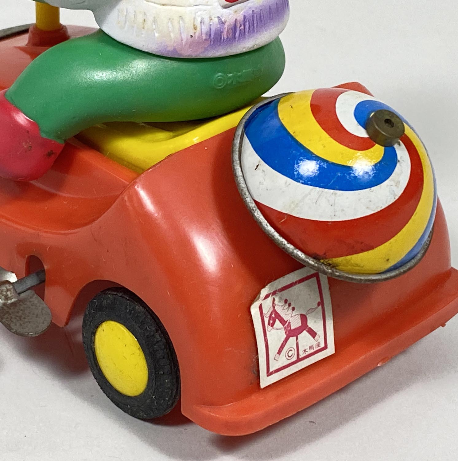 1051] 増田屋 ケロヨンベビーカー 車体赤