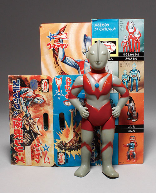 P03519 マルサン ウルトラマンA 怪獣基地NO.2 ガマス 昭和レトロ 模型