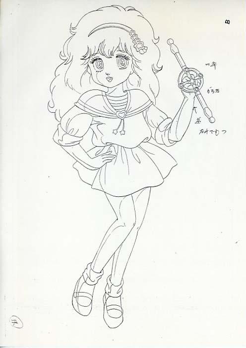 魔法の妖精ペルシャぬりえ 魔法の妖精ペルシャのぬりえ☆.｡:*・☆.｡