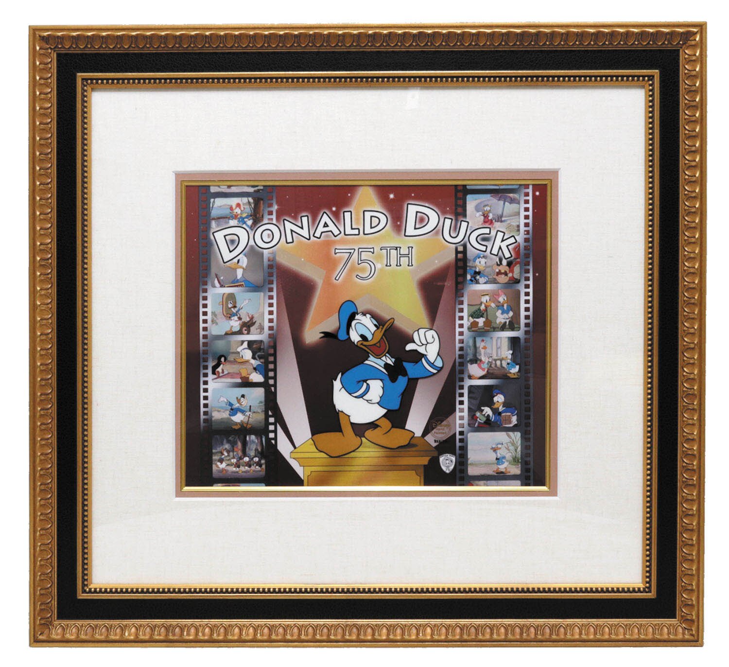 ドナルドダック75周年 Hand Painted Cel