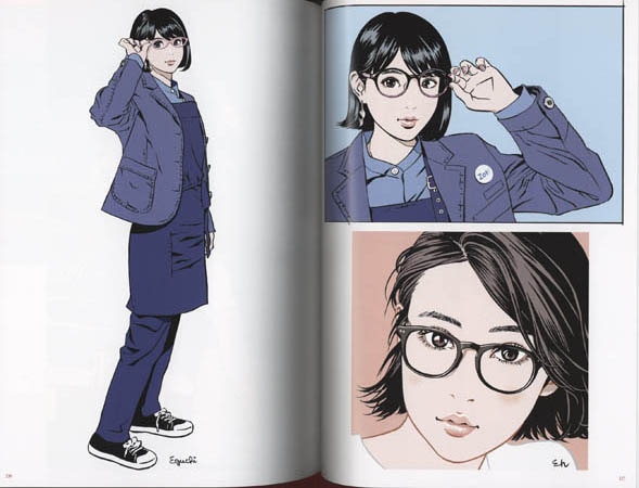 江口寿史 直筆サイン本「彼女」