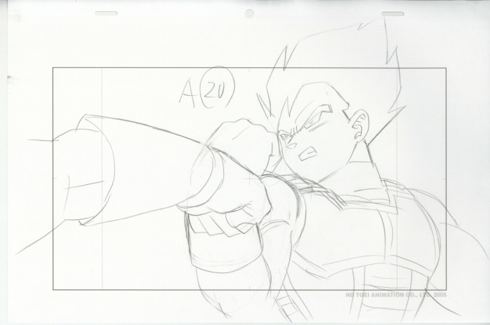 ドラゴンボール超 ラフ原画