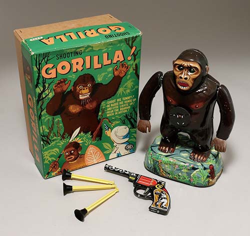 SHOOTING GORILLA with box