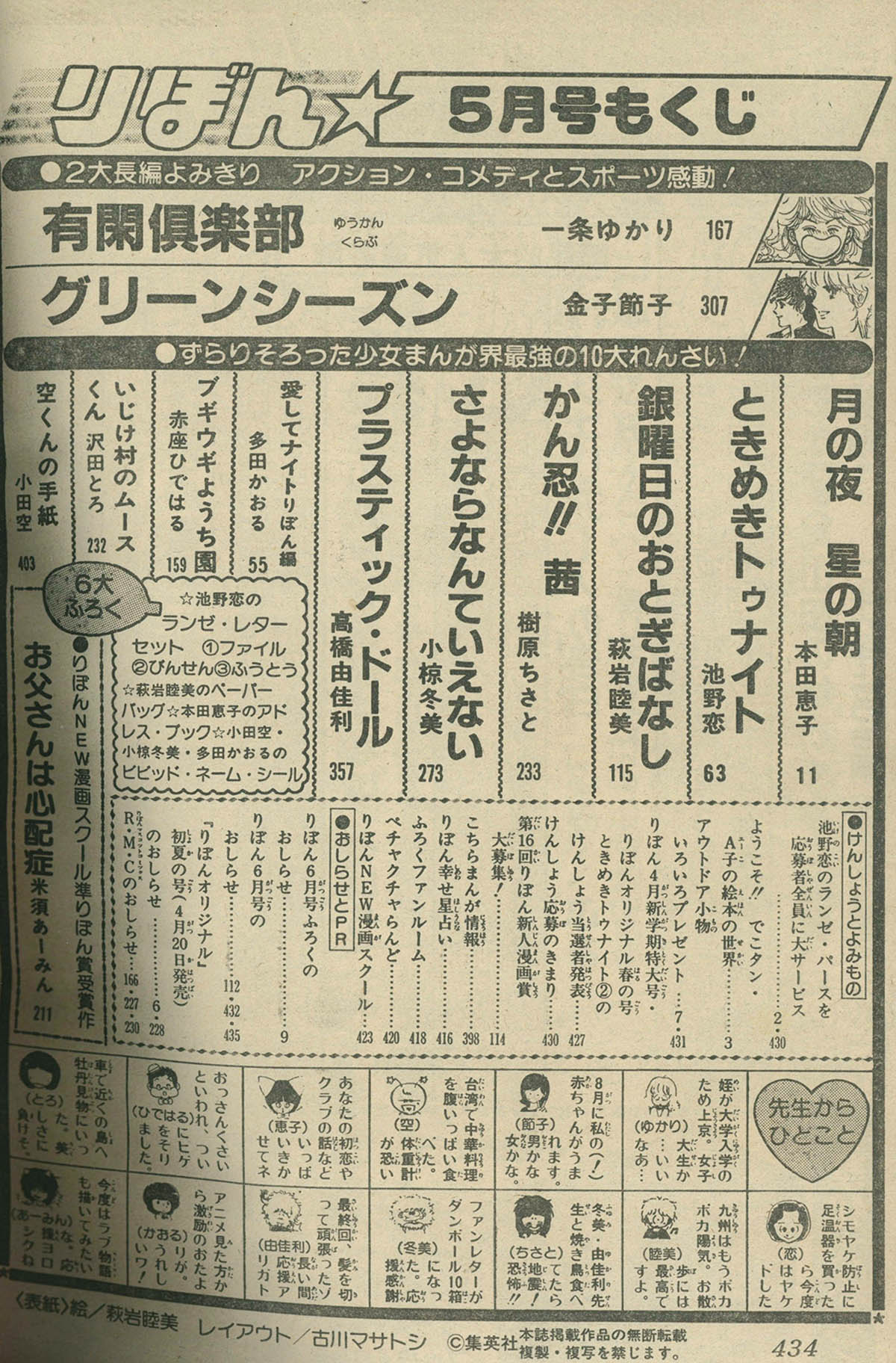 6211] りぼん1983年5月号