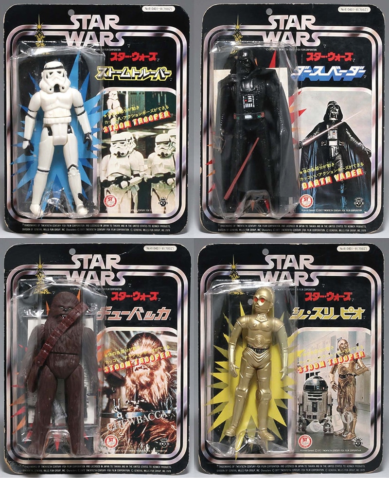 再再販！ タカラ 全4種セット スターウォーズ人形 ダース・ヴェイダー