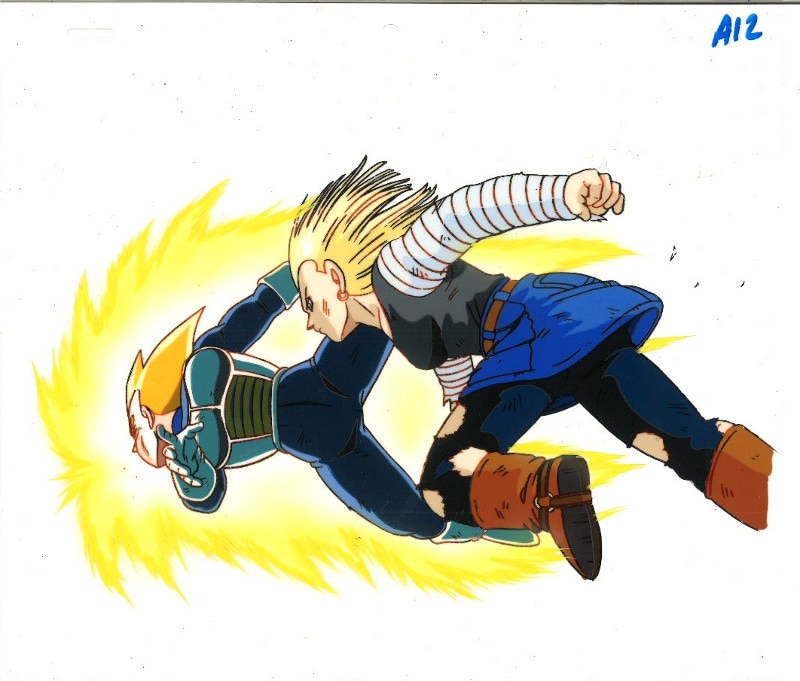 ドラゴンボールz 人造人間18号 ベジータ