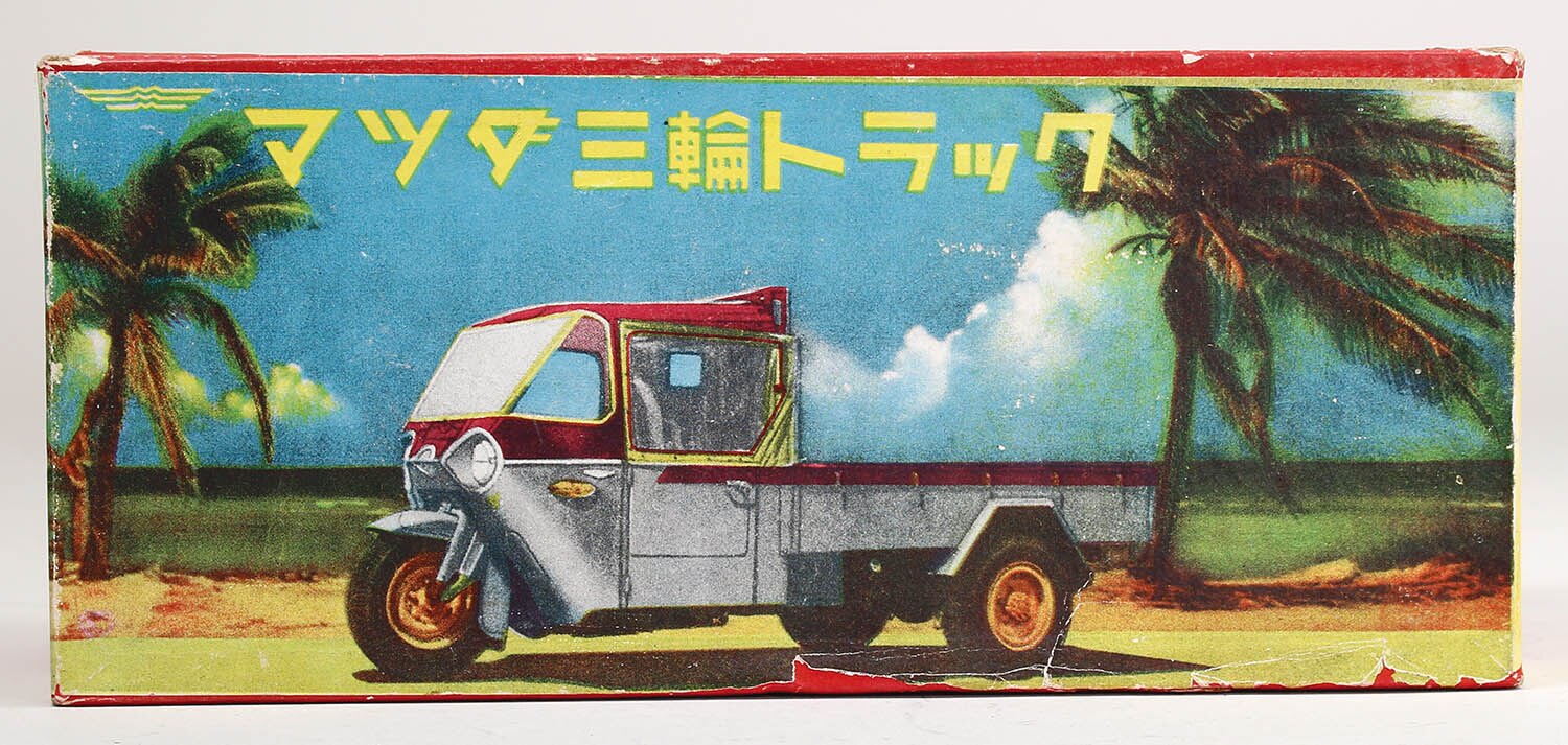 1950s 萬代屋 マツダオート三輪トラック | ブリキのおもちゃ