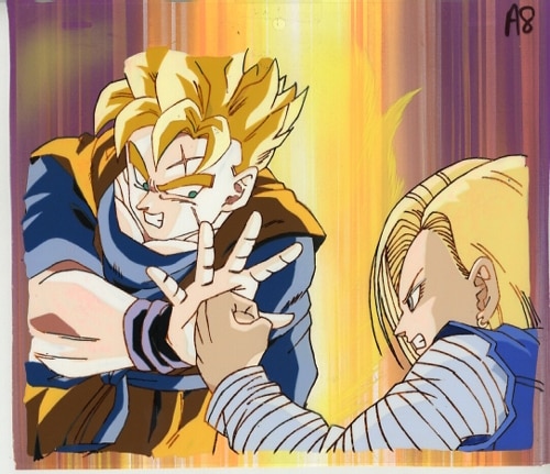 劇 ドラゴンボールz 絶望への反抗 残された超戦士 悟飯とトランクス 悟飯 18号