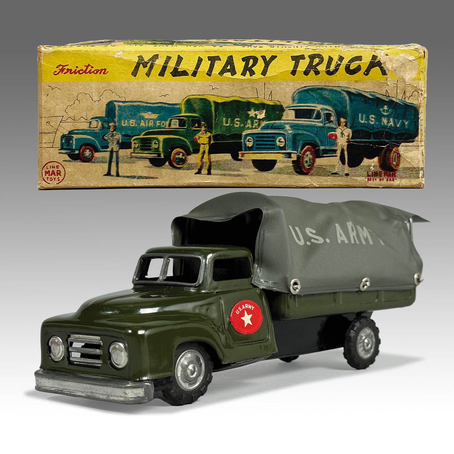 ARMYトラック　ブリキ　車 Yahoo!オークション -「army」(乗り物) (ブリキ)の落札相場