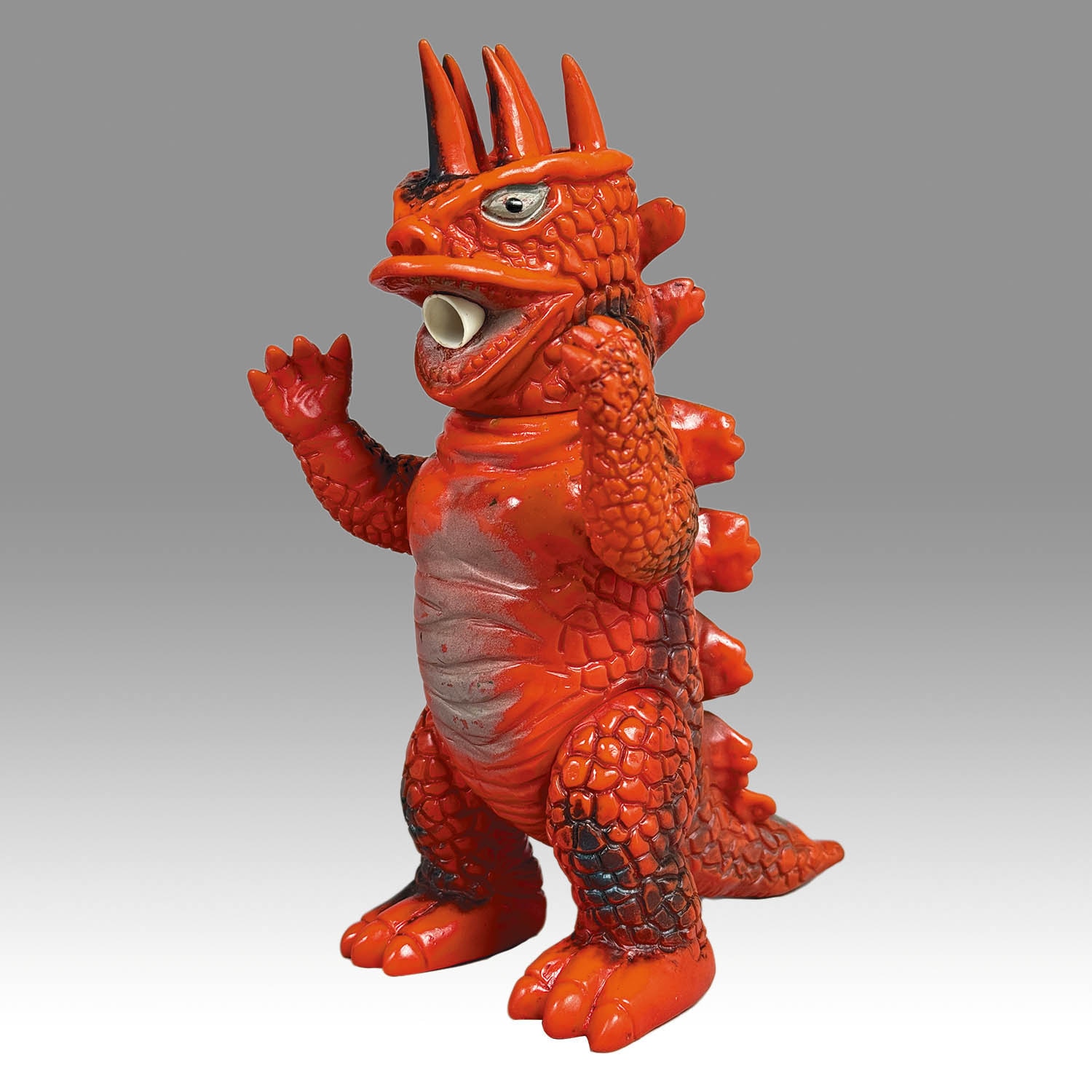 2273] 火をふく恐竜 原始怪獣シリーズ 6本角 足先未塗装