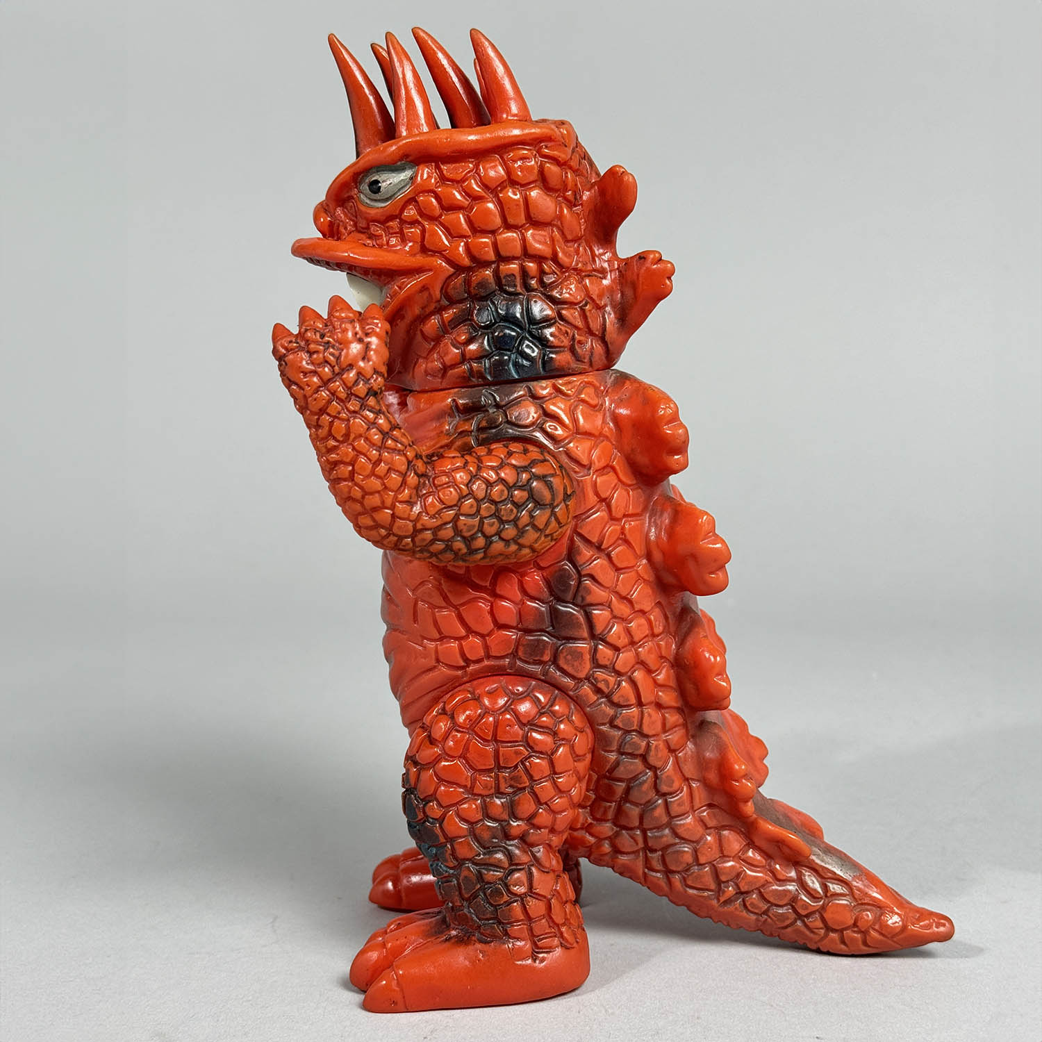 2273] 火をふく恐竜 原始怪獣シリーズ 6本角 足先未塗装