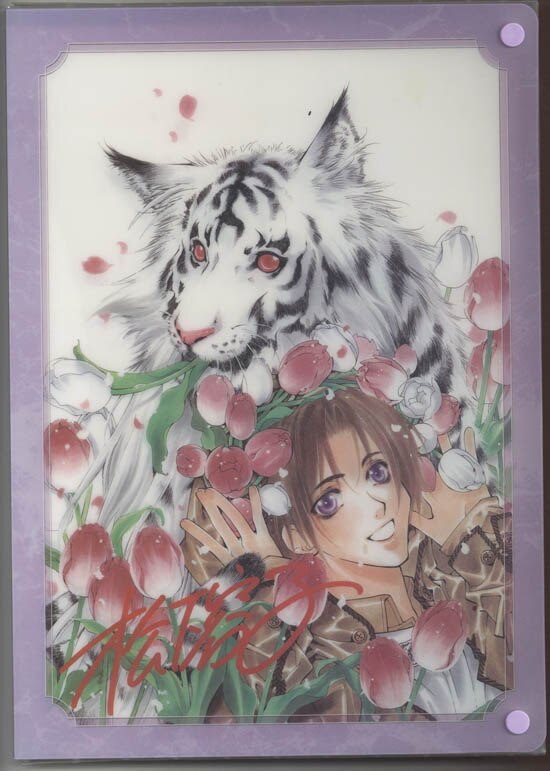 松下容子 カラー複製イラスト「闇の末裔」