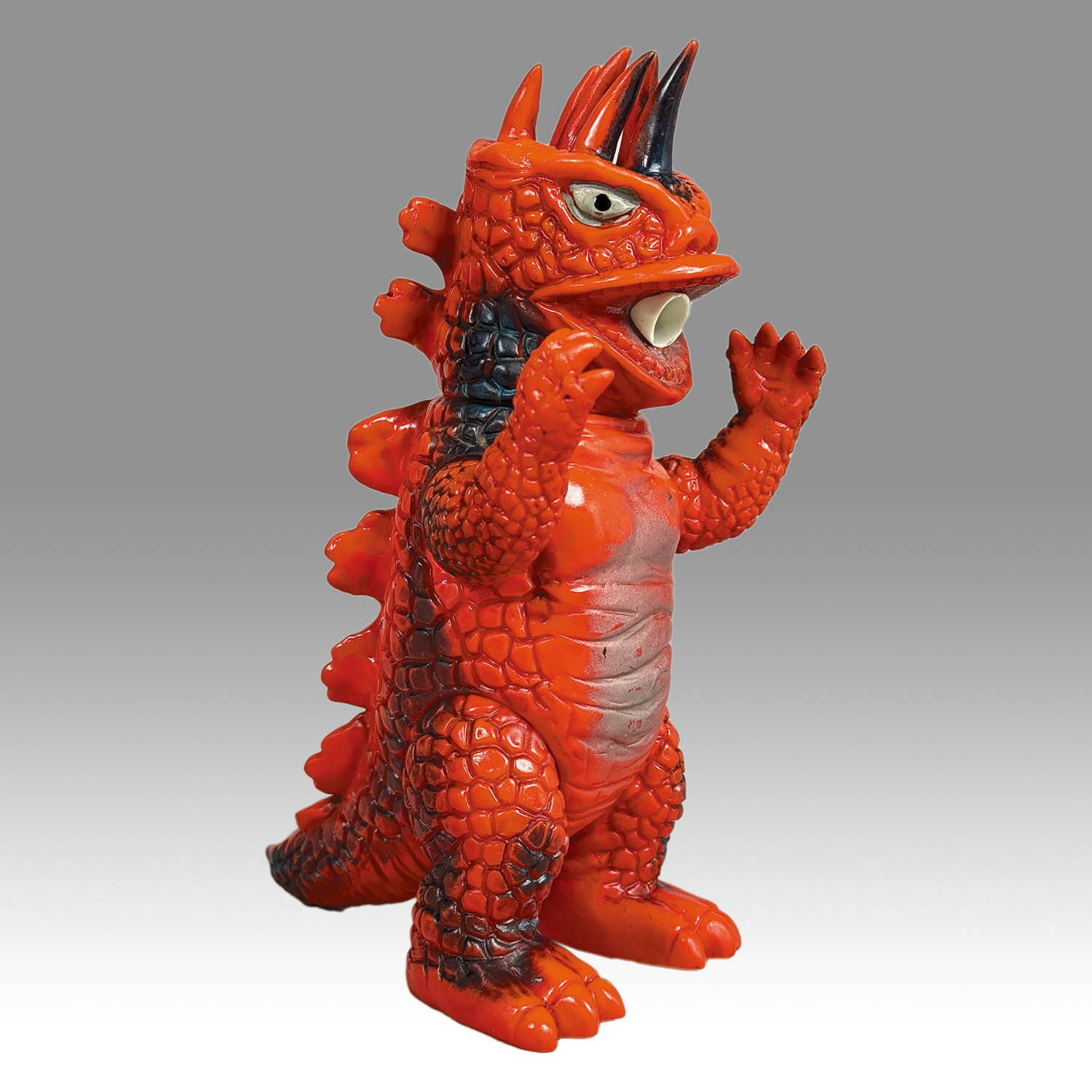 2273] 火をふく恐竜 原始怪獣シリーズ 6本角 足先未塗装
