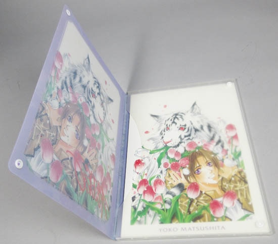 松下容子 カラー複製イラスト「闇の末裔」