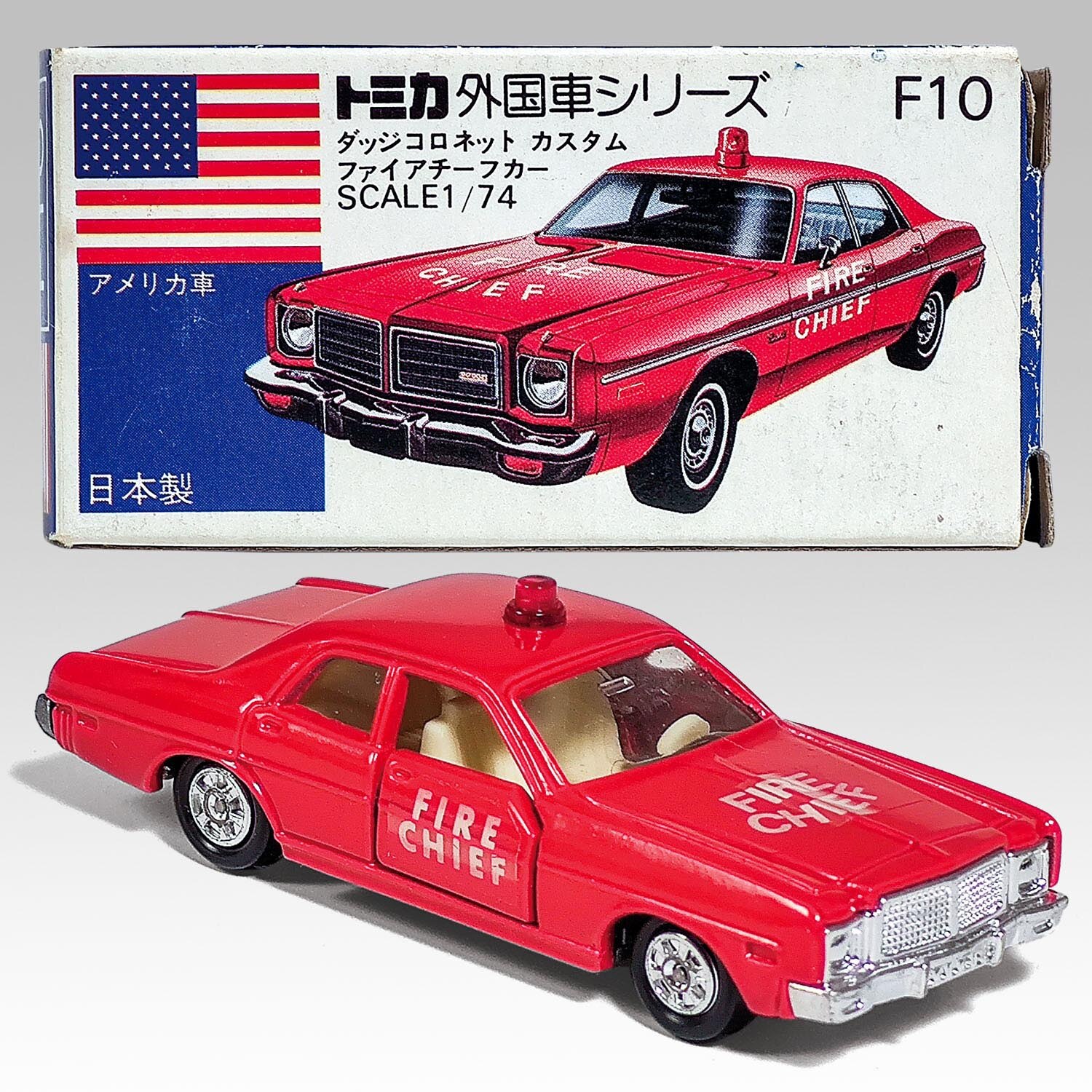 ミニカーショップ ケンボックス トミカ 青箱☆F8☆ダッジコロ