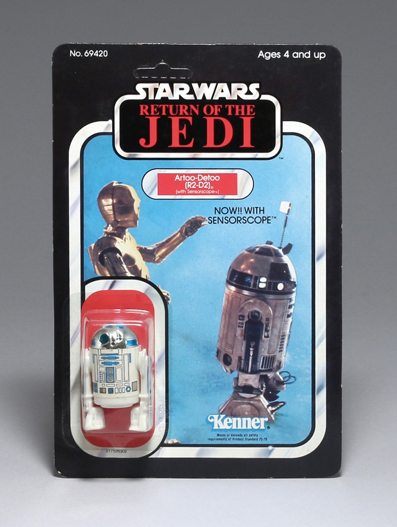 R2-D2 / WITH SENSOR SCOPE / 65 back / RETURN OF THE JEDI series